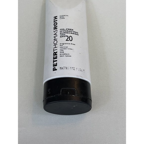 Peter Thomas Roth Oil Free Hydrating Sunscreen Gel Spf 20 All Skin Types 4 oz NB - Picture 1 of 4